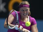 OVERBEVISENDE. Lidt over en time tog det Petra Kvitova at vinde sin kvartfinale i Sydney. 