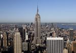 KRISETEGN. Empire State Building kom til under depressionen i USA: Den illustrerer, at skyskraberbyggerier ofte falder sammen med finanskriser. 