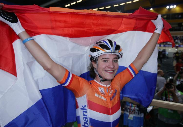 Allrounder. Marianne Vos har vundet VM i cross og  landevejsløbet samt OL- og VM-guld på banen. 