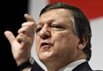 Besøg. José Manuel Barroso er i Danmark, hvor han i dag holdt pressemøde i Bella Center sammen med statsminister Helle Thorning-Schmidt. 