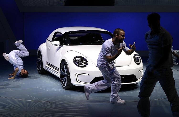 Vision. Det er højst usikkert, om VW E-Bugster bliver til noget. Foto: Paul Sancya/AP 