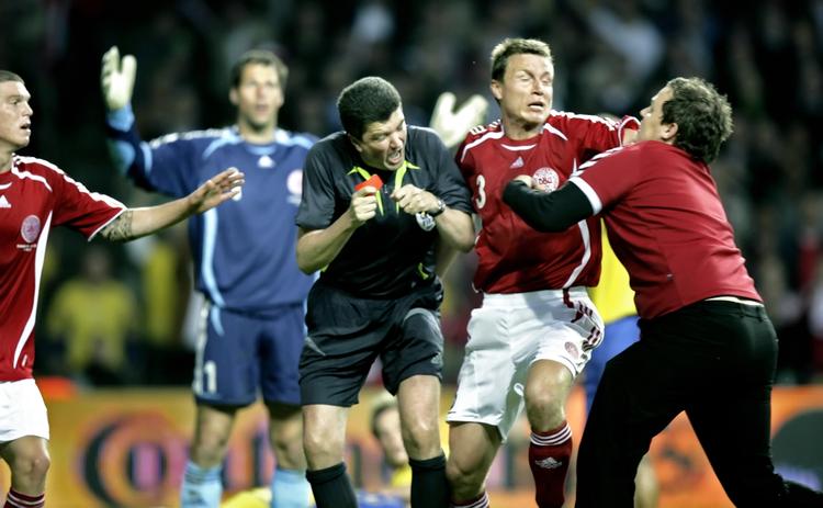 Tosset. Baneløberen skal betale DBU en erstatning på 1,8 millioner kroner. Det fastslog landsretten i ugens løb. 