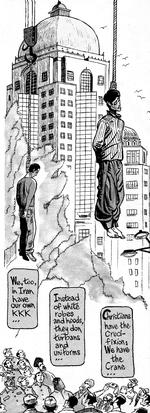 fortvivlet. 'Zahras Paradis' udvides til en satirisk rejse gennem Irans despoti med indbygget aktivistisk profeti: Den elskede Mehdi er borte, men han vil vende tilbage og skabe retfærdighed! Illustration fra bogen 