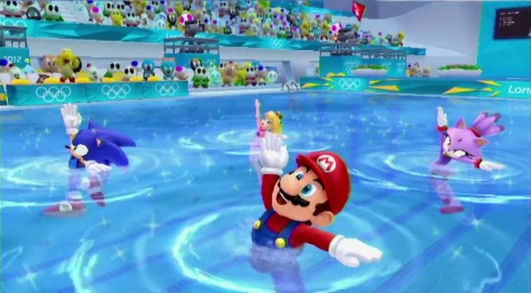 Mario og Sonic til synkronsvømning? Nej tak. 