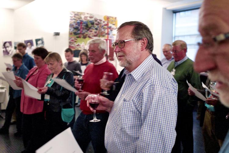Politiken. I mere end 40 år forkælede Søren Nielsen Politikens læsere med originalitet, varme og humor.  Her ses han til sit 40-års jubilæum  i 2010. Foto: Lars Hansen 