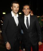 Vidner. Basso (t.v.) har afsonet to års karantæne for sit blodfusk hos den spanske læge, mens Contador i øjeblikket er indblandte i en helt anden sag. 