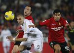 FIGHT. Karim Benzema og resten af Real Madrid-holdet måtte kæmpe hårdt for at få sejren over Real Mallorca. 