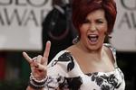 Sharon Osbourne var i højt humør. 