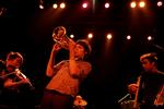 Beirut. Orkestret Beirut - med Zach Condon i front - giver koncert på spillestedet Train i Aarhus. 