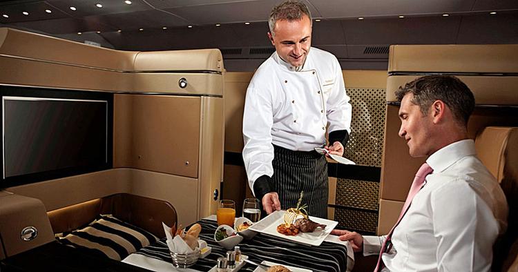 VÆRSGO. Kokke i Fat Duck-klassen laver i øjeblikket mad hos Etihad Airways. 