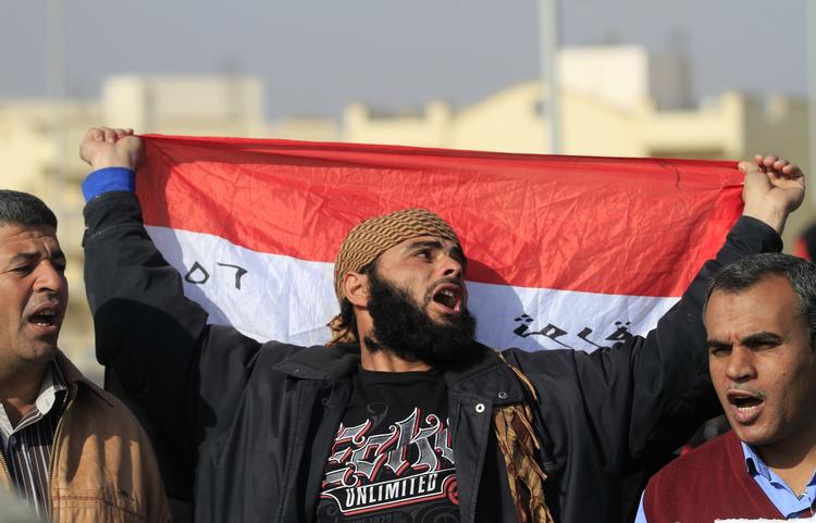 Retssag. Anti-Mubarak demonstranter kræver dødsstraf til Egyptens ekspræsident. 