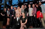 Feltet. Her er alle deltagerne i årets grandprix. Minus kvinden helt til venstre. Det er den diskvalificerede Tine Lynggaard fra Valen:Tine. 