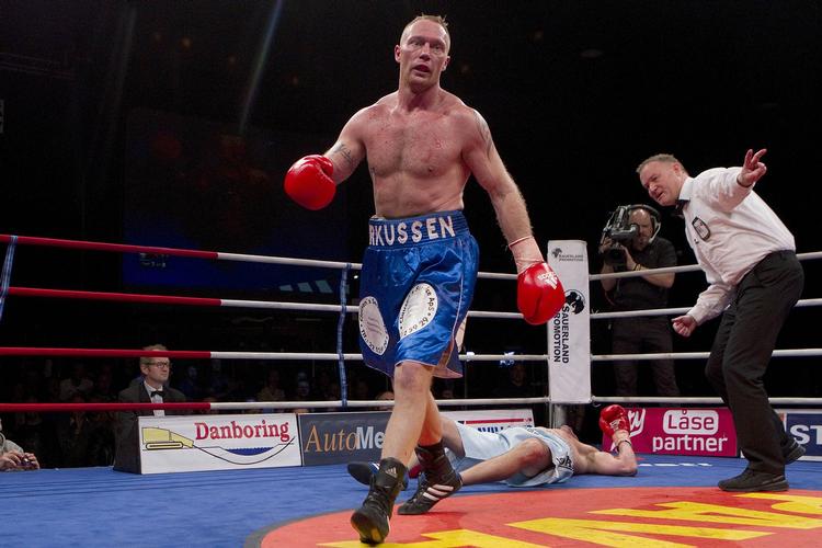 Kampklar. Rudy Markussen har 37 sejre i 39 kampe - heraf 24 sejre før tid. 