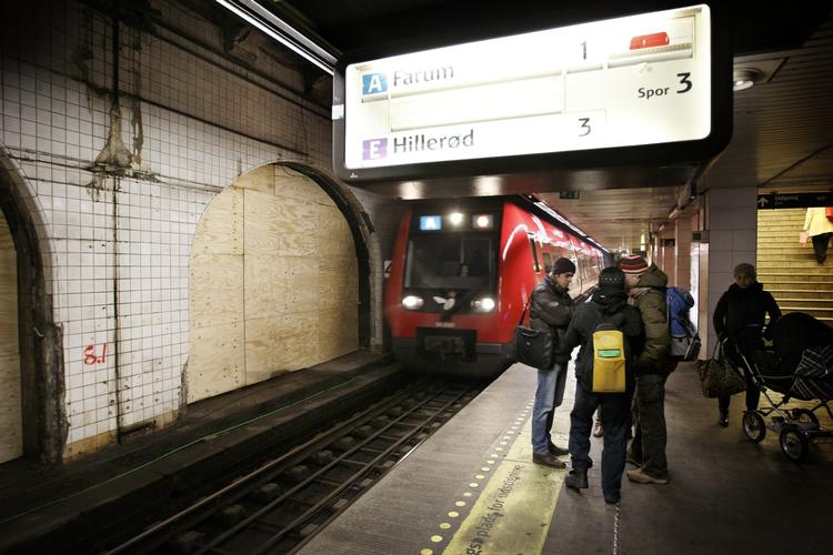 RENOVERING. I den kommende tid vil der være voldsom larm på Nørreports perroner, oplyser Banedanmark. 