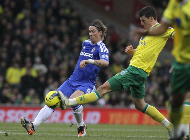 KIKSER. En stor chance til Fernando Torres i anden halvleg blev også misbrugt, da Chelsea måtte nøjes med 0-0 mod Norwich. 