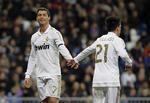 Dobbelt. Ronaldo (t.v.) scorede to gange på straffespark mod Bilbao. 