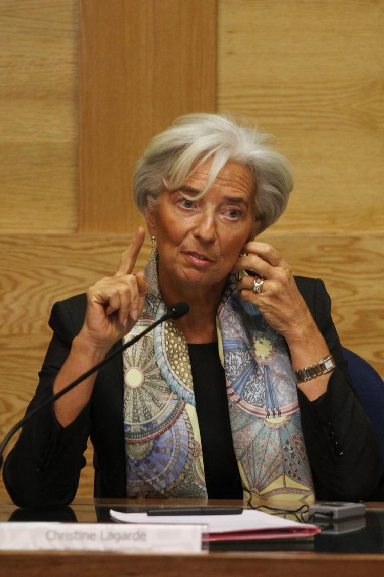 The International Monetary Fund’s Managing Director Christine Lagarde.  Archive. 