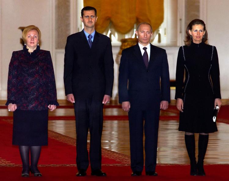 Venner. Syriens Bashar al-Assad og Ruslands Vladimir Putin er allierede, men Rusland er ved at løbe tør for støtte til landet. 