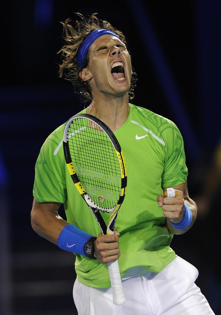 Favorit? Rafael Nadal har vundet 17 af 26 kampe mod semifinalemodstanderen Roger Federer. 