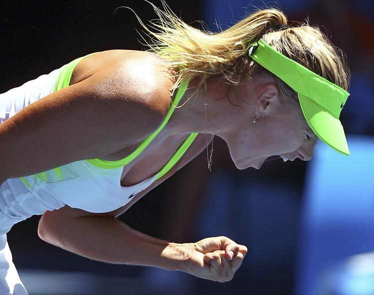 Semifinalist. Maria Sharapova er i semifinalen i Melbourne for femte gang i karrieren. Hun vandt turneringen i 2008. 