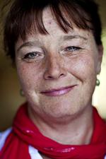Strid. Tine Aurvig-Huggenberger må selv til lommerne, hvis hun vil gå videre med sin pensionssag. 