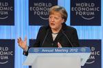 Tale. Merkel erkendte i sin tale i Davos, at Tyskland er det økonomiske kraftcenter i Europa, men hun gjorde det klart, at det ikke betyder, at det kan handle frit. 
