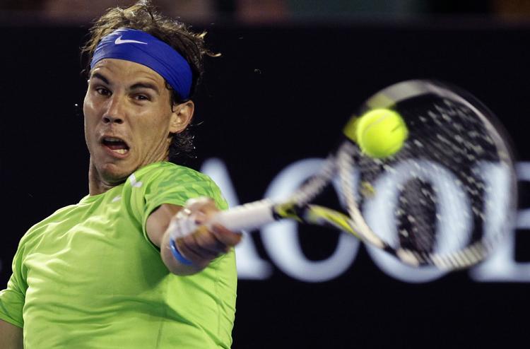 FINALIST. Med sin 18. sejr over Roger Federer spillede Rafael Nadal sig i sin 15. grandslamfinale. 