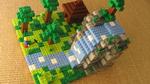 Klodser Her lidt vand, her lidt mursten... LEGO udvikler nu byggesæt baseret på det populære svenske onlinespil Minecraft 