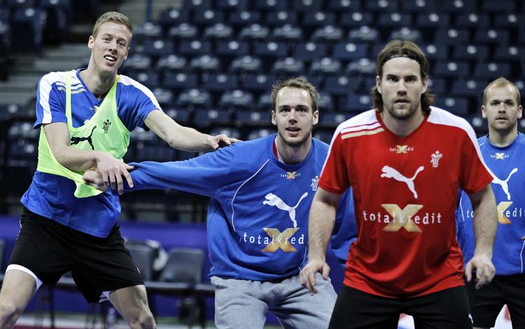 Optimist. Thomas Mogensen (.t.h) har - som alle andre danske EM-spillere -  fået nyt mod på tilværelsen. 