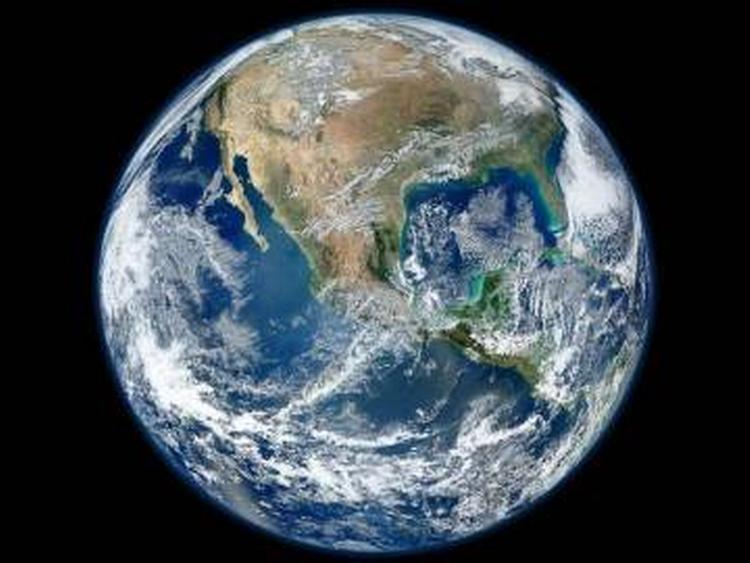JORDKLODEN. Et billede fra Nasa's nyeste jordobservationssatellit, Soumi NNP. Billedet er blot et af de mange smukke fotos, rumforskningen har givet os. 