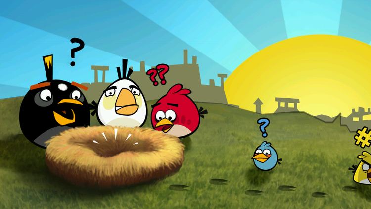 Vredt. Angry Birds er populært, fordi man har en følelse af, at når man trækker i elastikken, så sker det også på skærmen, mener ekspert. 