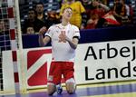212. Med sine 212 cm er Nikolaj Markussen EM-slutrundens højeste spiller. 