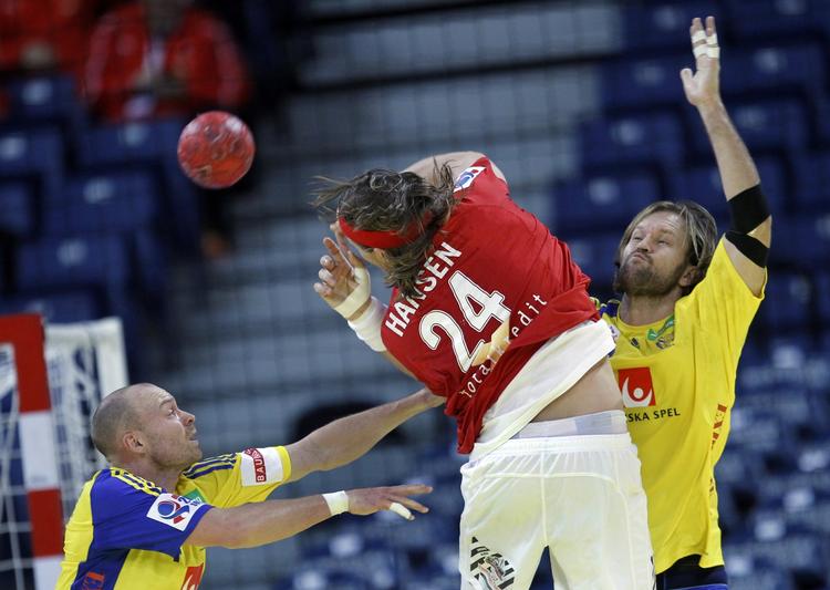 32. Ud af 64 skud er halvdelen endt i kassen fra Mikkel Hansen. 