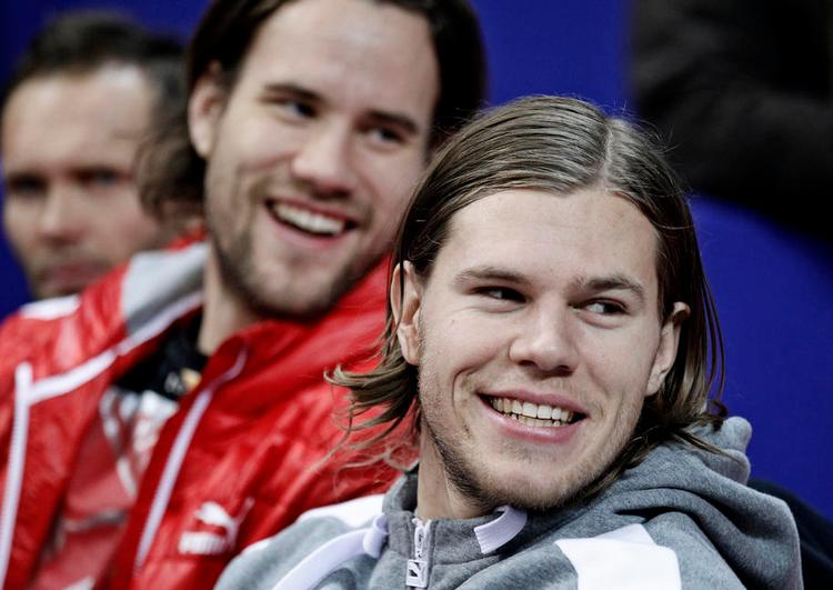 Skudtruslerne. Mikkel Hansen og Thomas Mogensen har ofte ved EM udfyldt de to backpladser. 