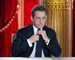 Presset. Nicolas Sarkozy er halter efter i meningsmålingerne forud for det franske præsidentvalg. 