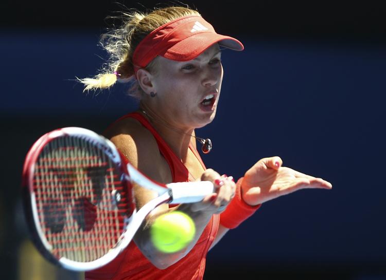 Genmæle. For første gang siden den overraskende fyring af træner Ricardo Sanchez efter Australian Open udtaler Caroline Wozniacki sig om beslutningen. 