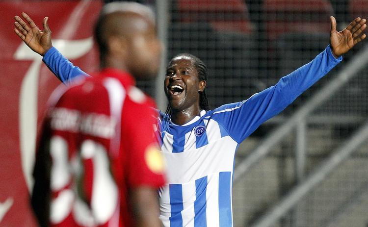 RUNDTUR. Frankrig, Danmark, Rusland, Forenede Arabiske Emirater, Norge og nu Belgien er de lande, senegaleseren Baye Djiby Fall har tjent sine penge i. 
