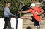 Caroline Wozniacki fyrer sin træner