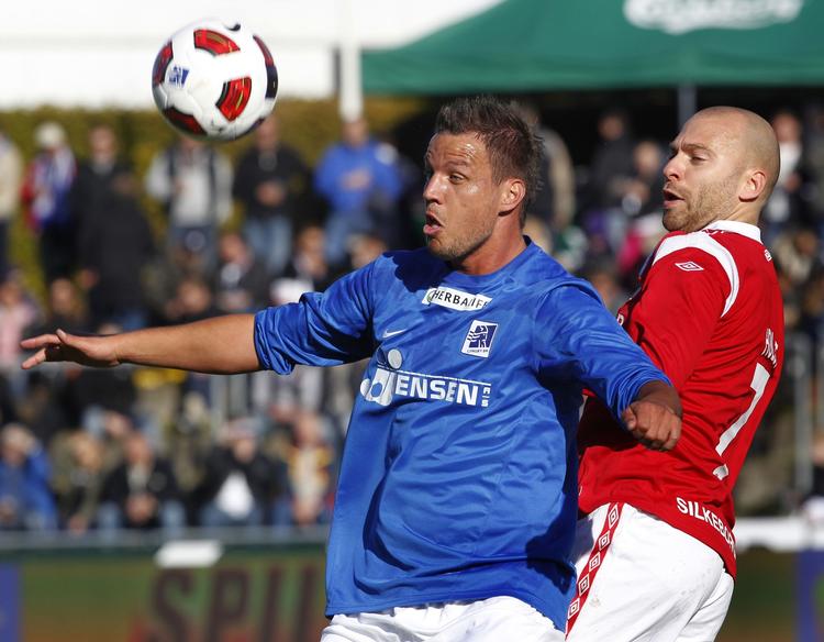 Skiftedag. Kim Aabech (t.v.) kan være færdig i Lyngby. Transfervinduet er fortsat åbent i Norge, Sverige, USA og adskillige andre lande. 