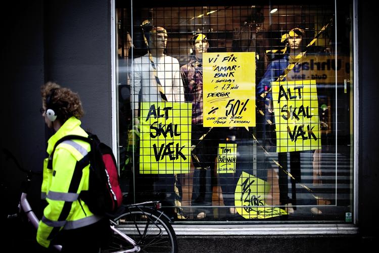 konkurs. Det er blandt andet handelsvirksomheder, der er hårdt ramt af den økonomiske krise. 