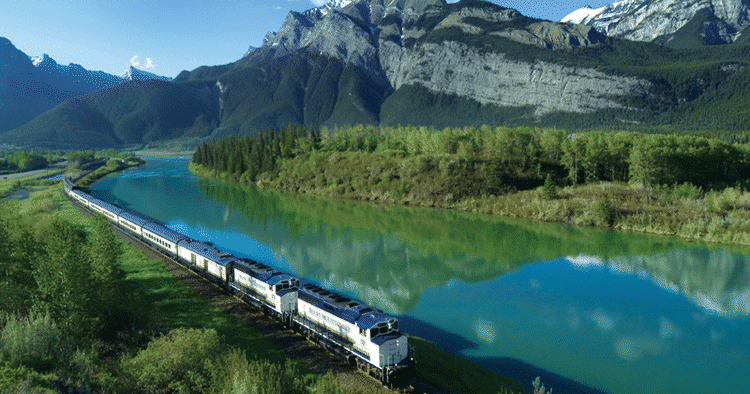 Betagende. Turen med Rocky Mountaineer er fantastisk smuk, og hvis man er heldig, ser man bjørne undervejs. 