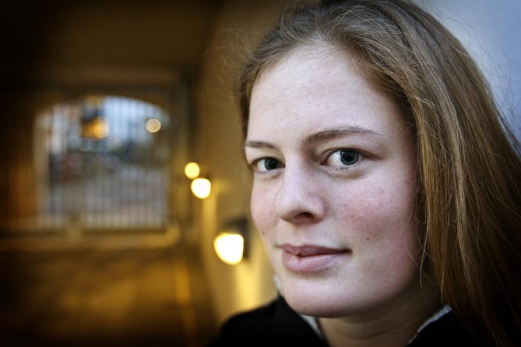 Pengeløs. Sofie V. Jensen og debatten om de fattige studerende er nået til Tyskland. 
