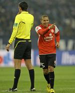 Mål. Zidan skiftede i denne uge fra Dortmund til Mainz, hvor han for år tilbage havde stor succes. 