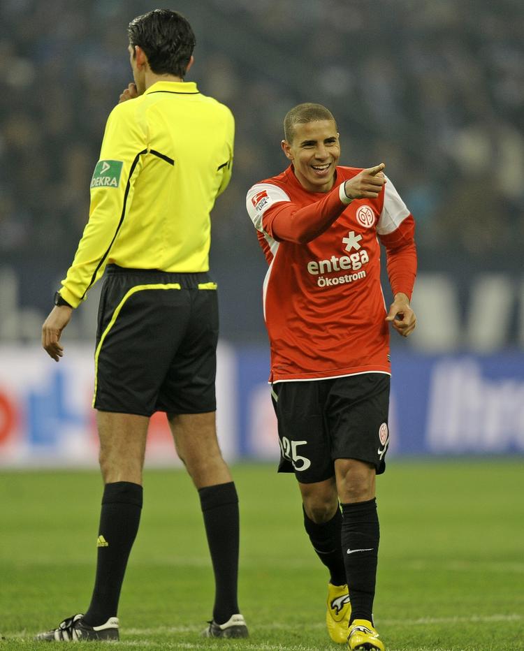 Mål. Zidan skiftede i denne uge fra Dortmund til Mainz, hvor han for år tilbage havde stor succes. 
