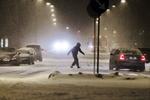 Snestorm plager danskernes morgen