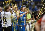 FORGYLDT. Der var guldstrimler, da Mikkel Hansen efter EM-guld og pokaltitel ydermere fik prisen som pokalfinalens bedste fighter. 