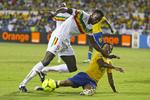 MÅLSCORER. Med en udligning seks minutter før tid fik Tidiane Cheick Diabate sikret Mali forlænget spilletid og i sidste ende sejren over Gabon. 
