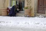 Forfrosset. Ekstreme minusgrader har gjort livet ekstra surt for de mange hjemløse i Italien, hvor flere er frosset ihjel. 