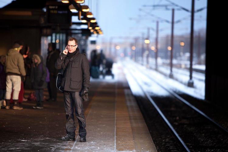 Udfald. Passagerer, der i går skulle med tog fra Høje Taastrup Station, klagede over signaludfald mellem stationerne. Det kniber især med internetforbindelsen på smartphones. 