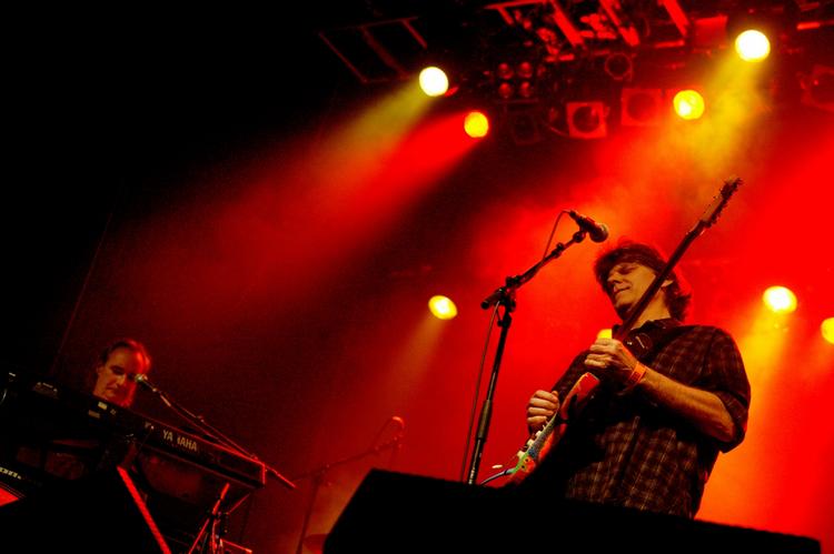 VINDER. 'Sunshine Reggae' blev et af de største 80'er-hits fra en dansk kunstner nogensinde, men det er ikke lavet til en valgvideo. Her ses Laid Back i 2005, da musikprisen Steppeulven blev uddelt i Vega. 